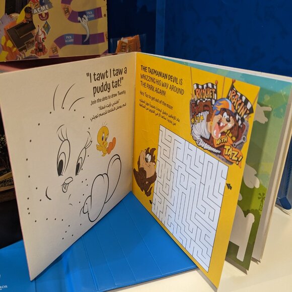 Scooby Doo Etihad Airways Warner Bros World Abu Dhabi Kids Backpack & Activities - Picture 12 of 12